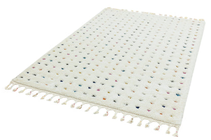 Hoogpolig vloerkleed Easy Living Ariana ar02 Dotty Multi