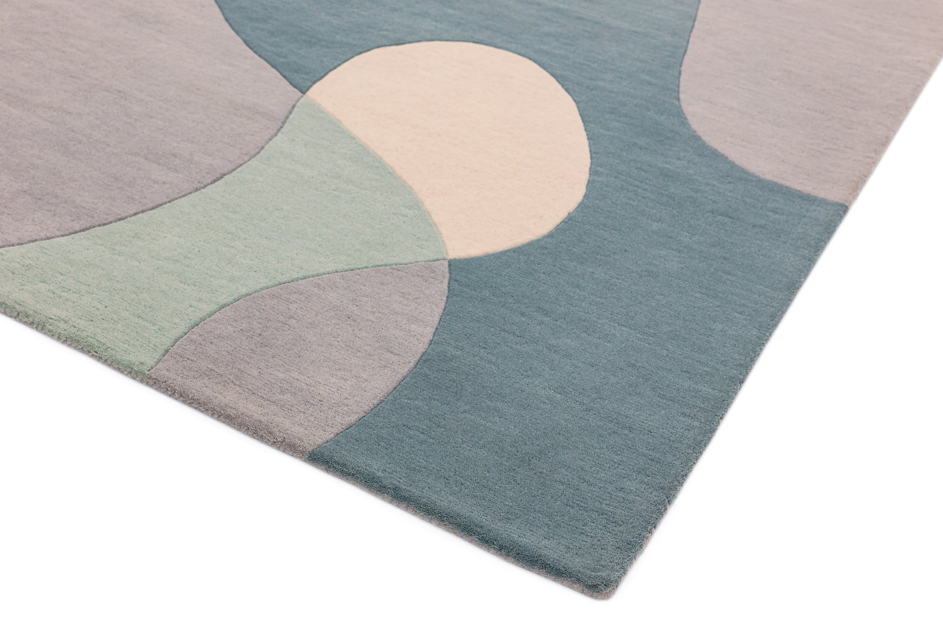 Laagpolig vloerkleed Easy Living Matrix Arc Sky