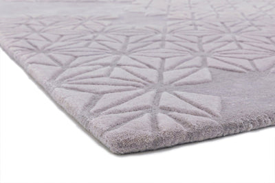 Laagpolig vloerkleed Easy Living Starburst Rug lilac