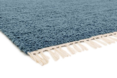 Laagpolig vloerkleed Easy Living Clover Blue in and outdoor