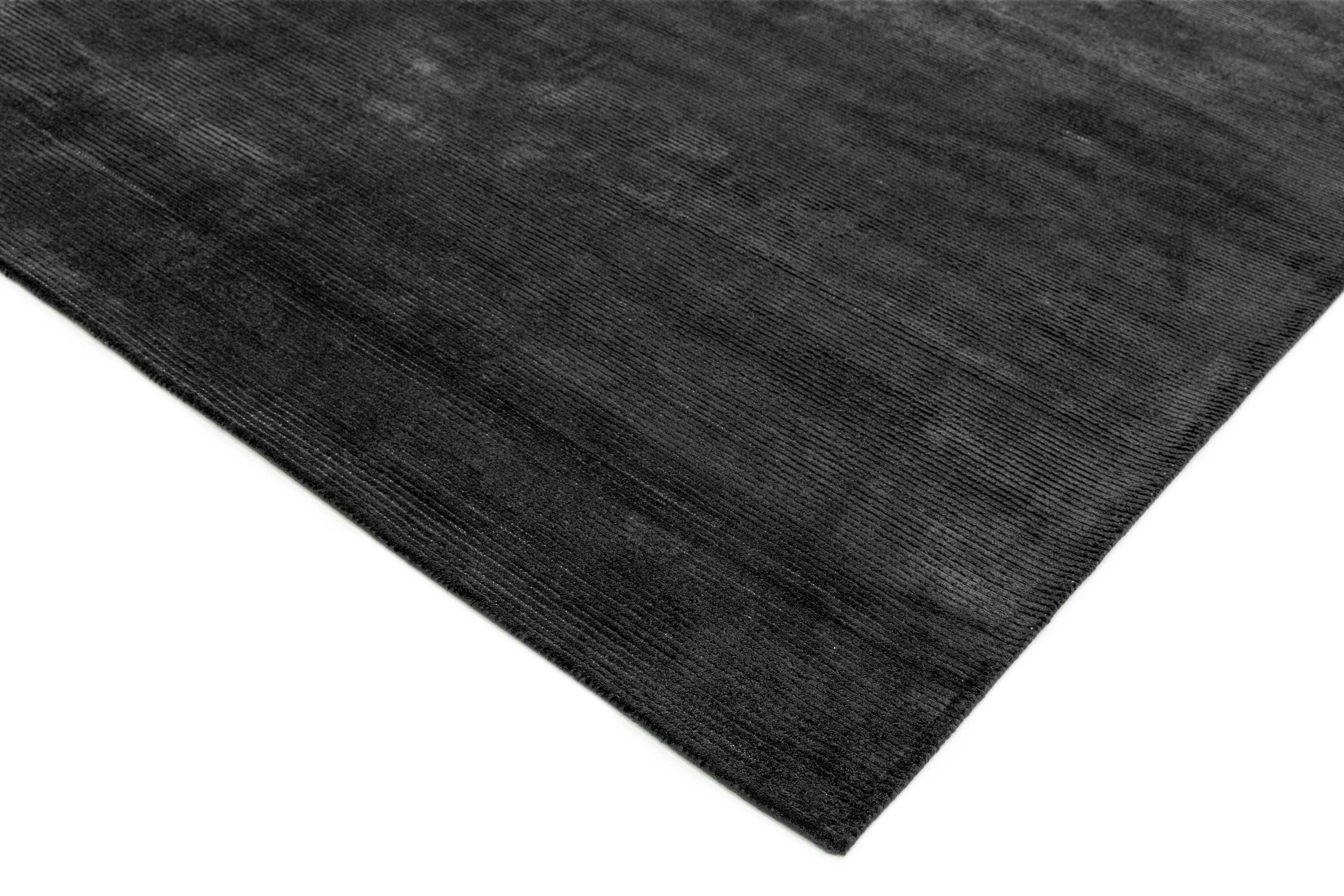 Laagpolig vloerkleed Easy Living Reko Rug Charcoal