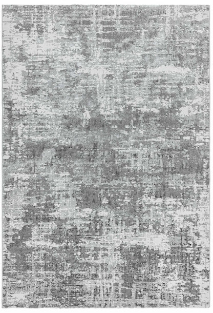 Laagpolig vloerkleed Easy Living Orion or05 Abstract Silver