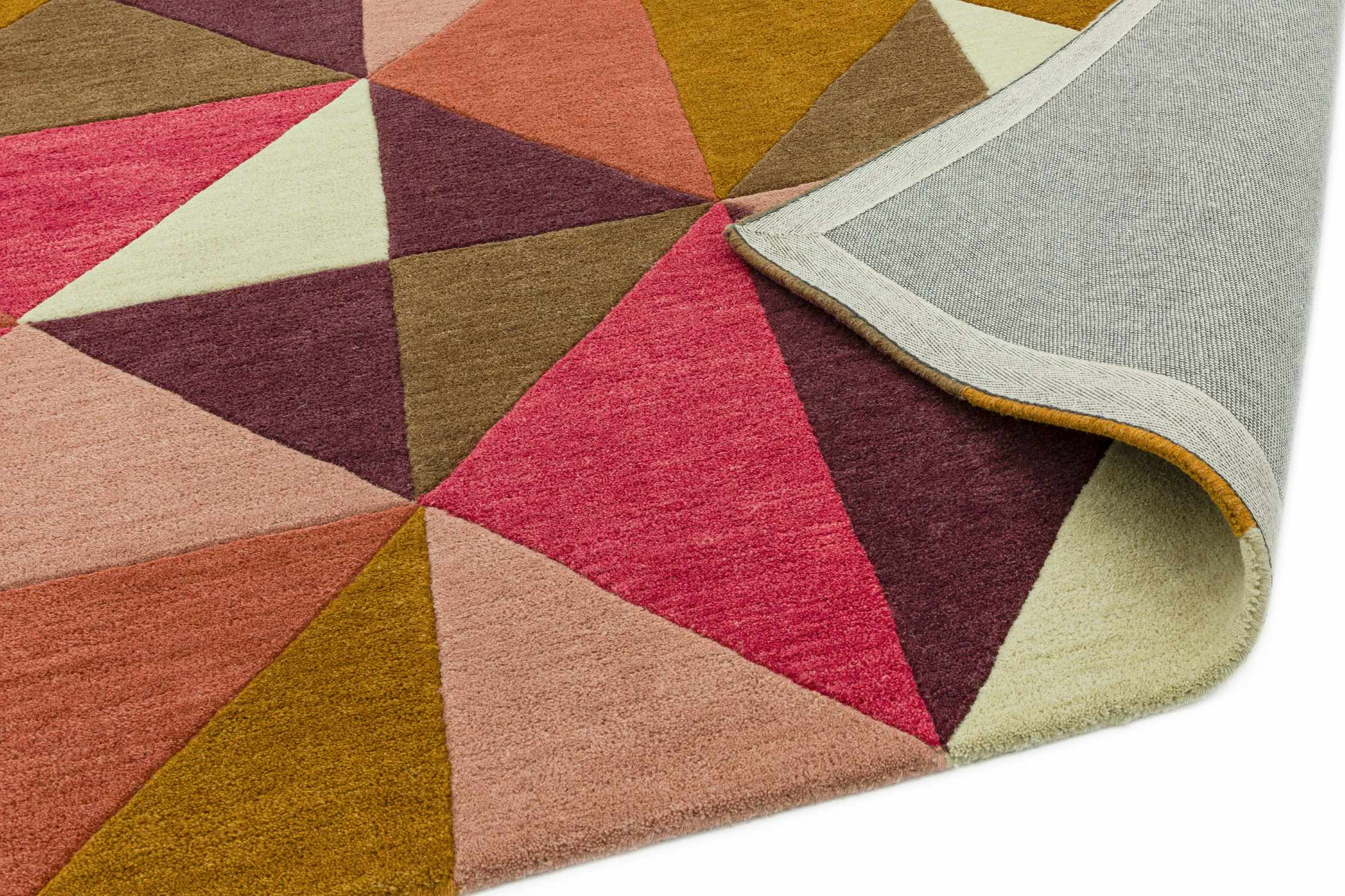 Laagpolig vloerkleed Easy Living Reef Kite Pink Multi