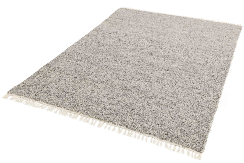 Laagpolig vloerkleed Easy Living Clover Silver Cream in and outdoor