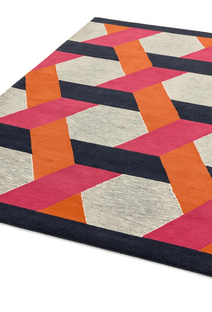 Laagpolig vloerkleed Easy Living Camden Rug Orange