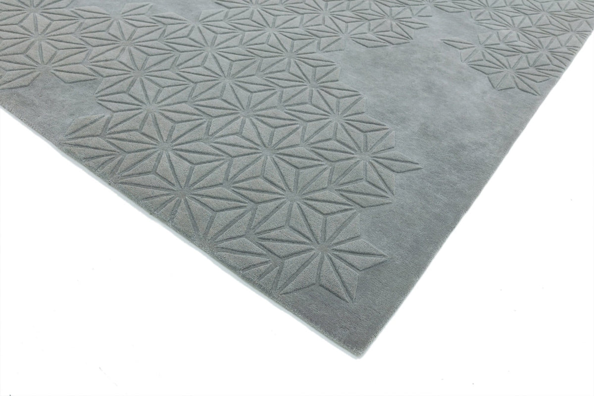 Laagpolig vloerkleed Easy Living Starburst Rug Silver