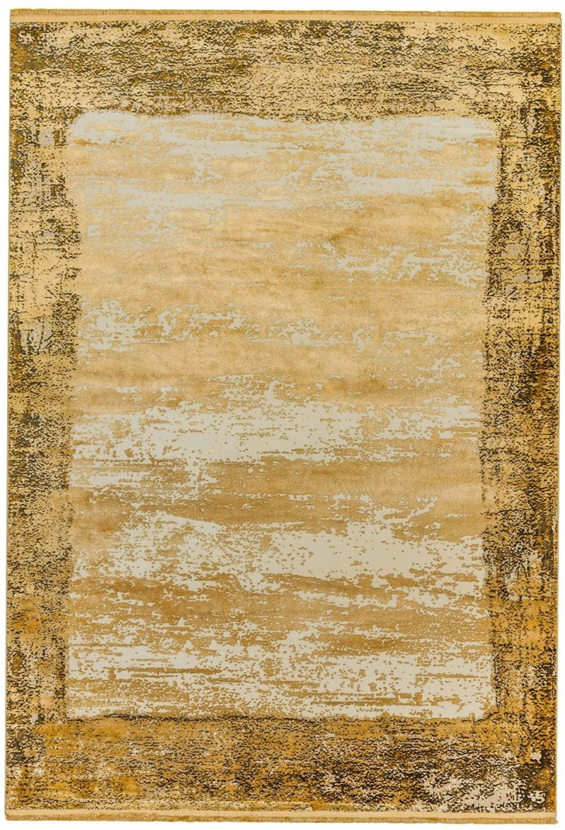 Laagpolig vloerkleed Easy Living Athera at05 Gold Border