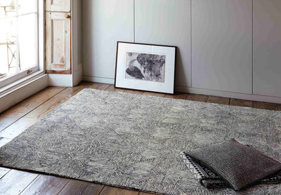 Laagpolig vloerkleed Easy Living Camden Rug Black White