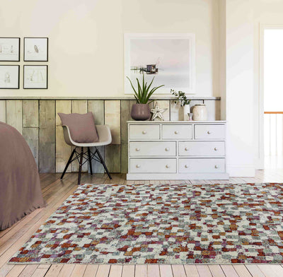 Laagpolig vloerkleed Easy Living Amelie am09 Pixel