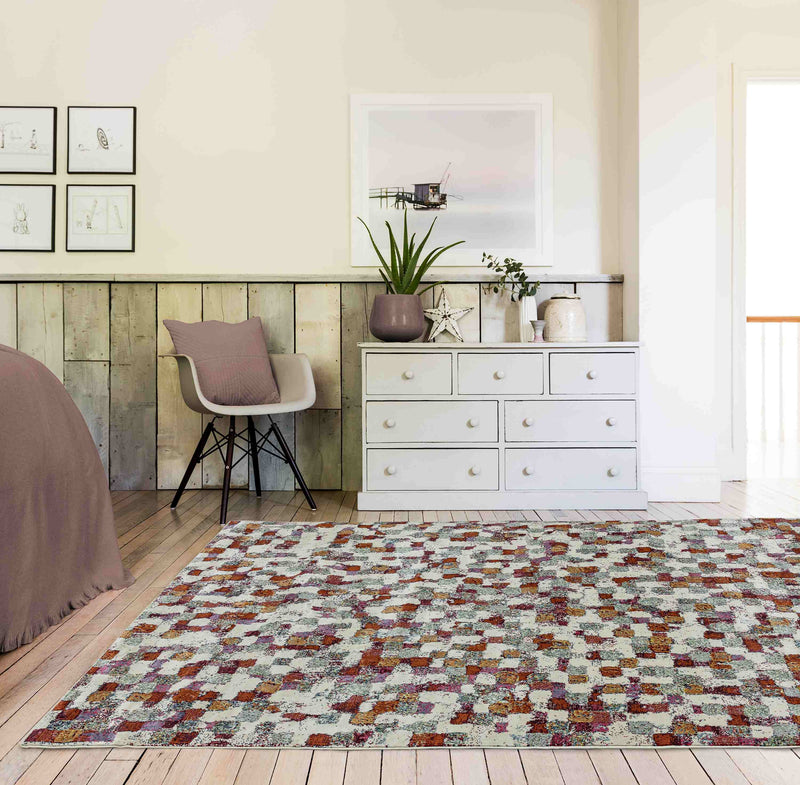 Laagpolig vloerkleed Easy Living Amelie am09 Pixel