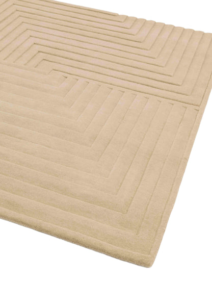 Laagpolig vloerkleed Easy Living Form Rug Natural
