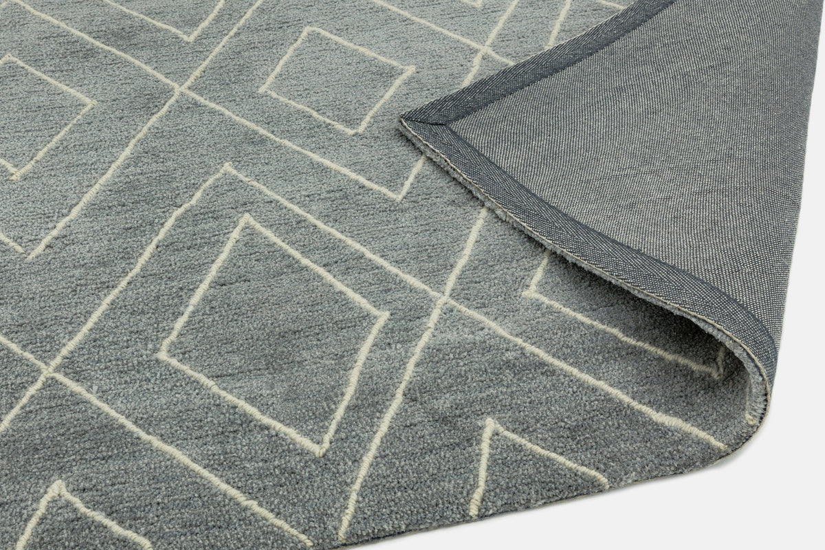 Laagpolig vloerkleed Easy Living Nomad Silver
