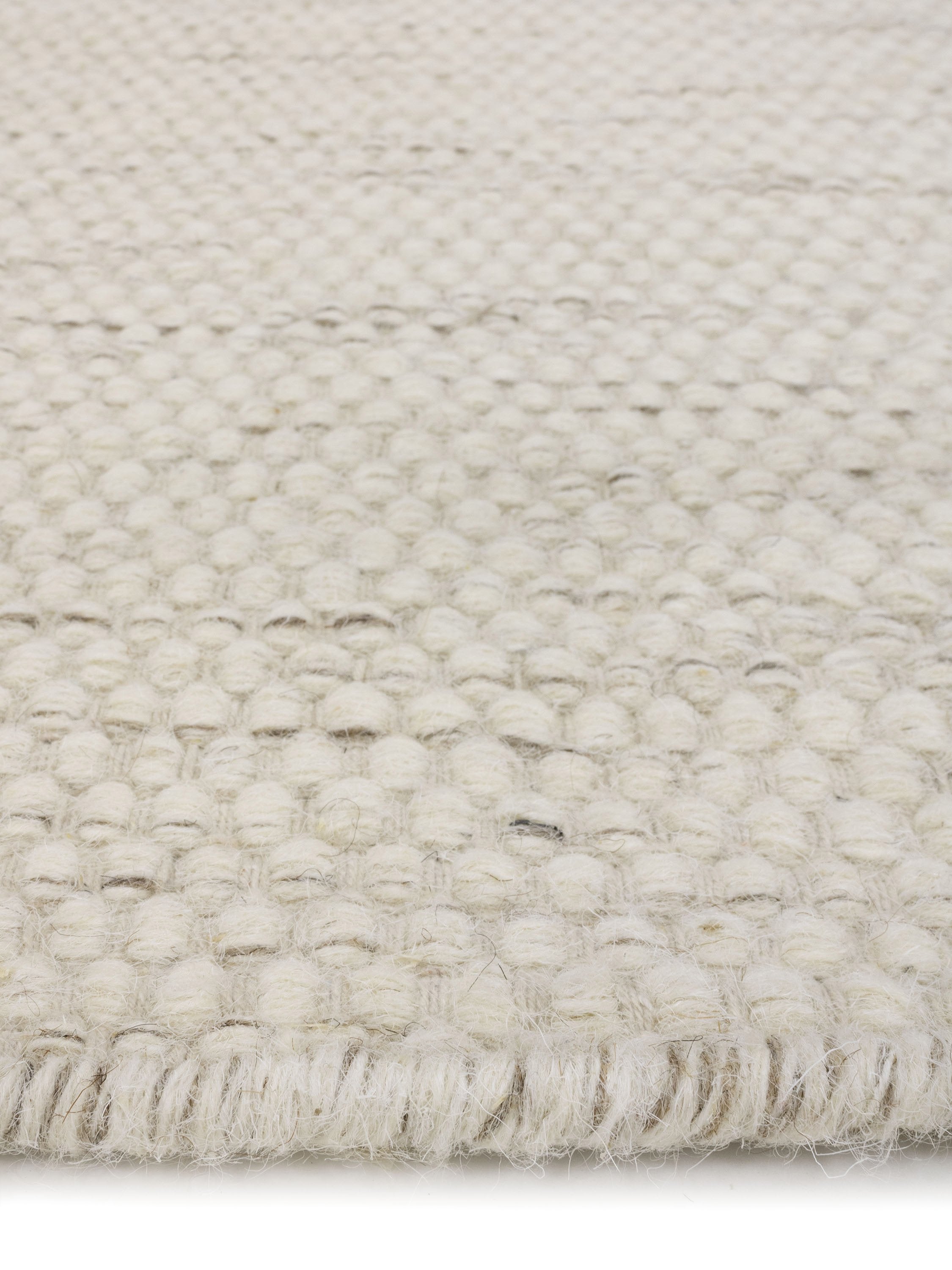 Rond vloerkleed MOMO Rugs Teppe White Naturel