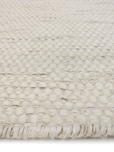 Rond vloerkleed MOMO Rugs Teppe White Naturel