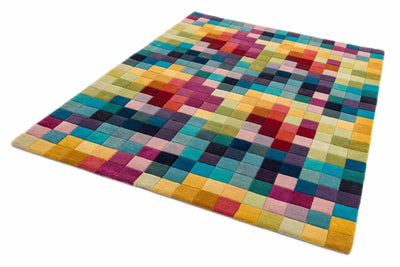 Laagpolig vloerkleed Easy Living Funk Multi Boxes