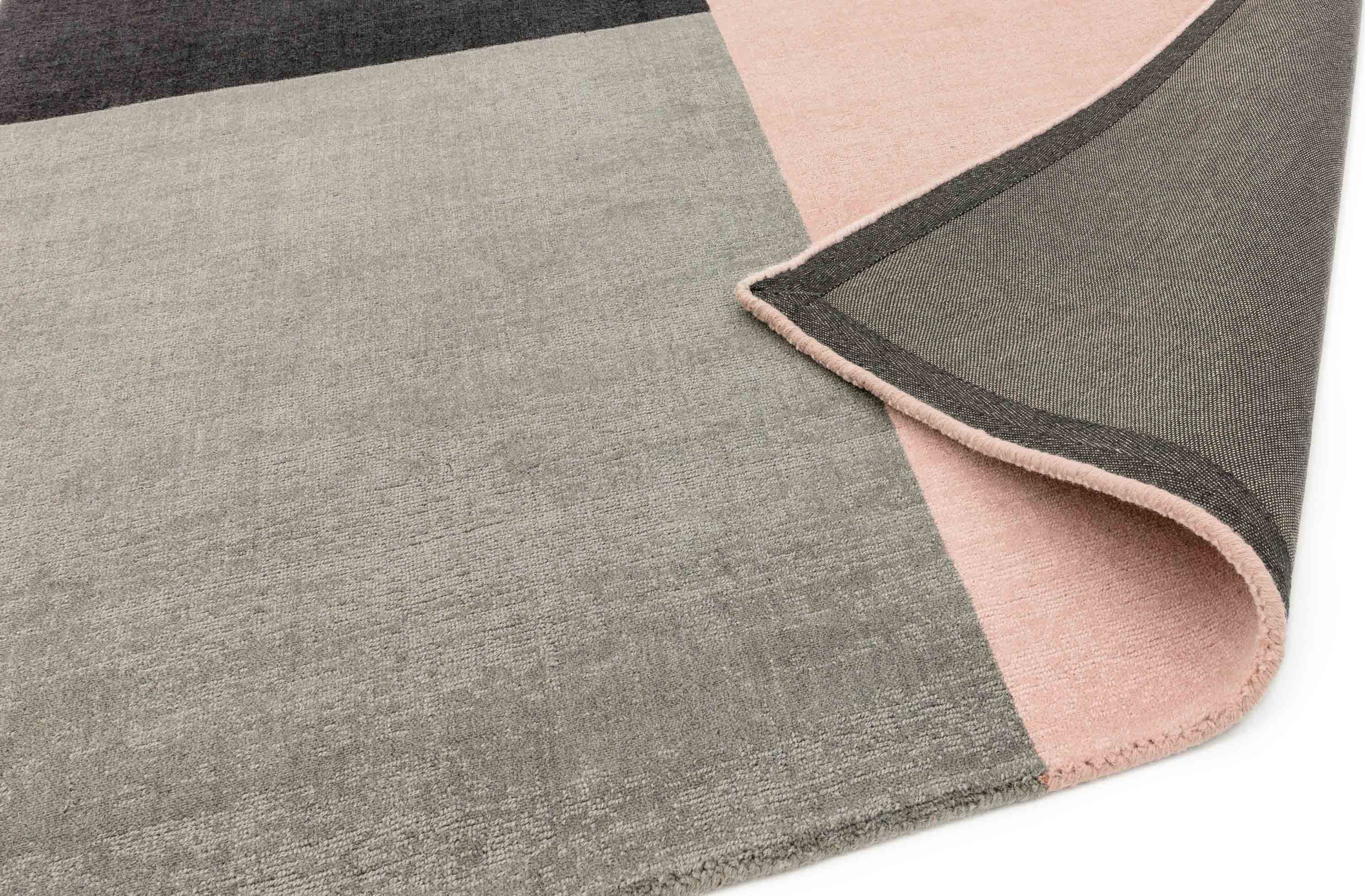 Laagpolig vloerkleed Easy Living Blox Rug Pink