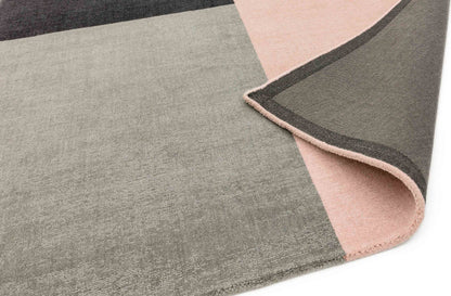 Laagpolig vloerkleed Easy Living Blox Rug Pink
