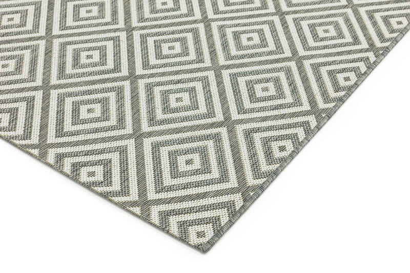 Laagpolig vloerkleed Easy Living Patio 17 Grey Jewel