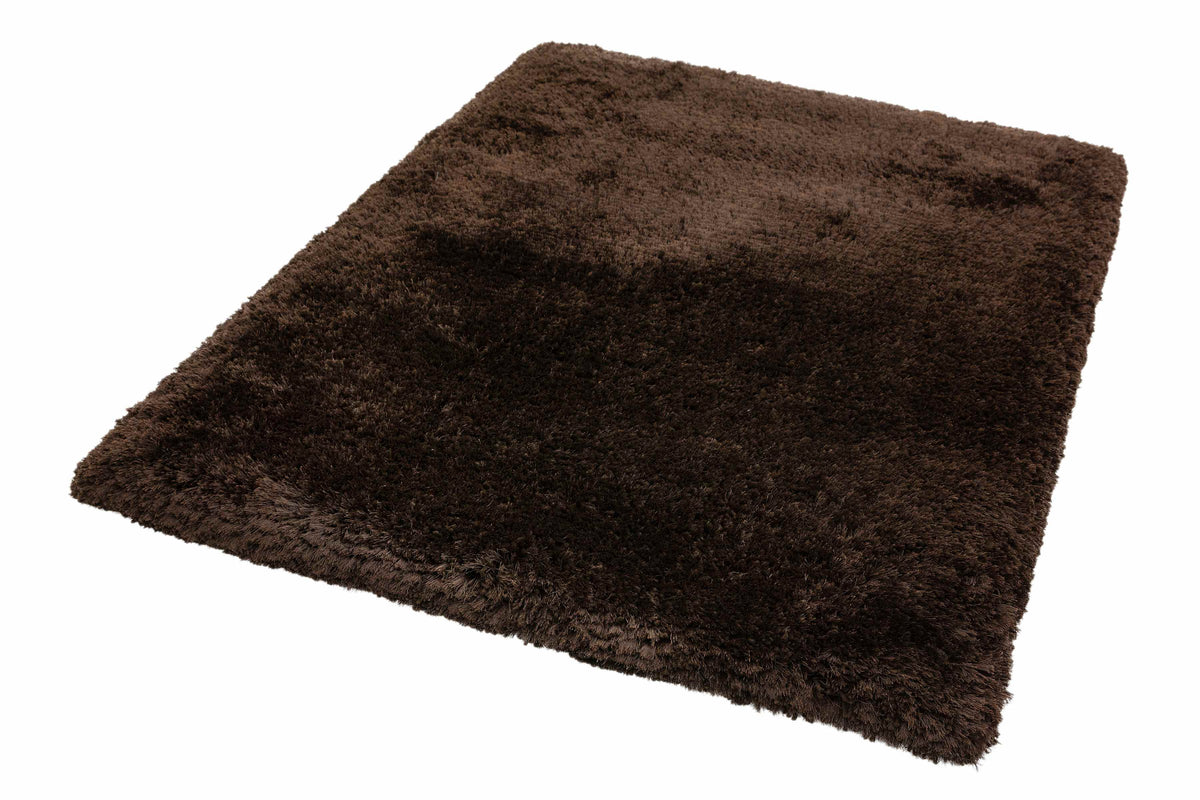 Hoogpolig vloerkleed Easy Living Plush Rug Dark Chocolate