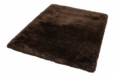 Hoogpolig vloerkleed Easy Living Plush Rug Dark Chocolate
