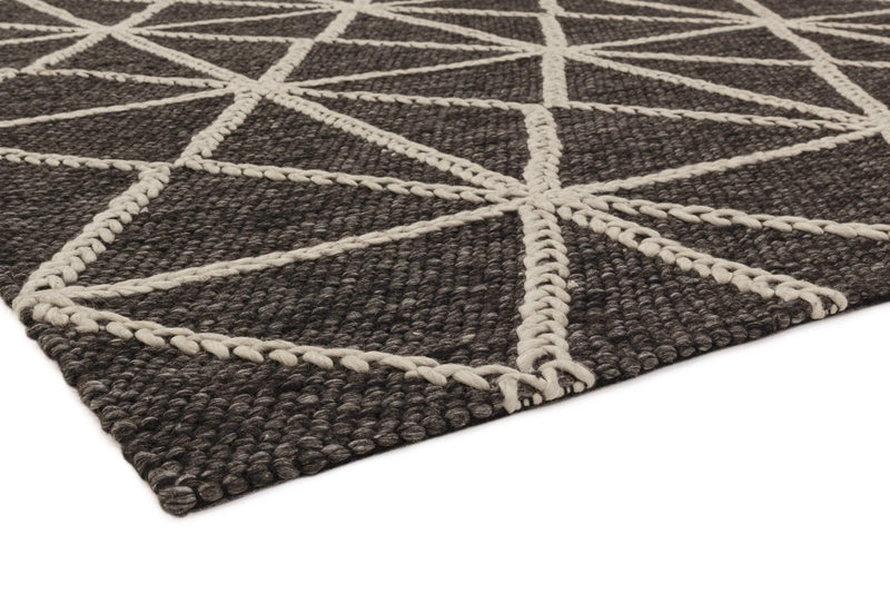 Laagpolig vloerkleed Easy Living Prism Rug Silver