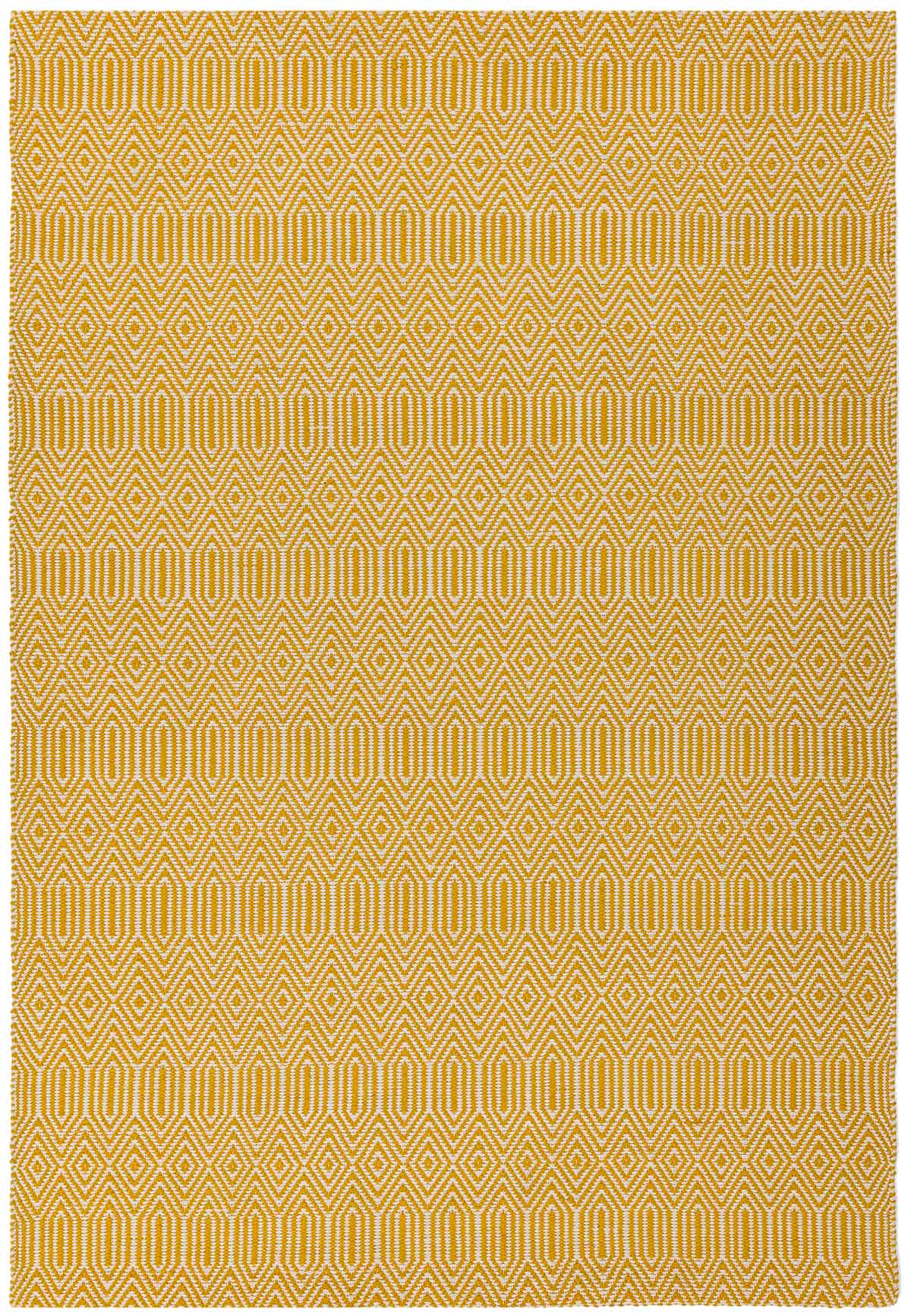 Laagpolig vloerkleed Easy Living Sloan Mustard