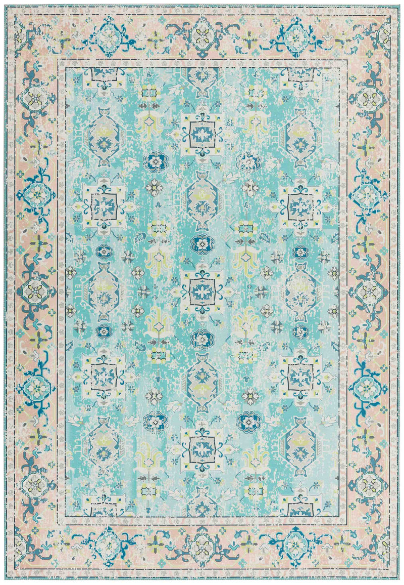 Laagpolig vloerkleed Easy Living Syon Azure