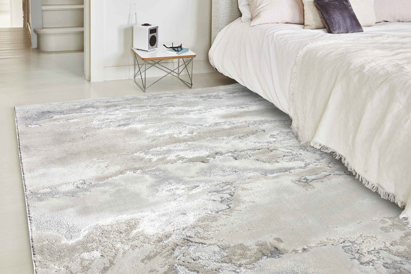 Laagpolig vloerkleed Easy Living Aurora AU02 Cloud