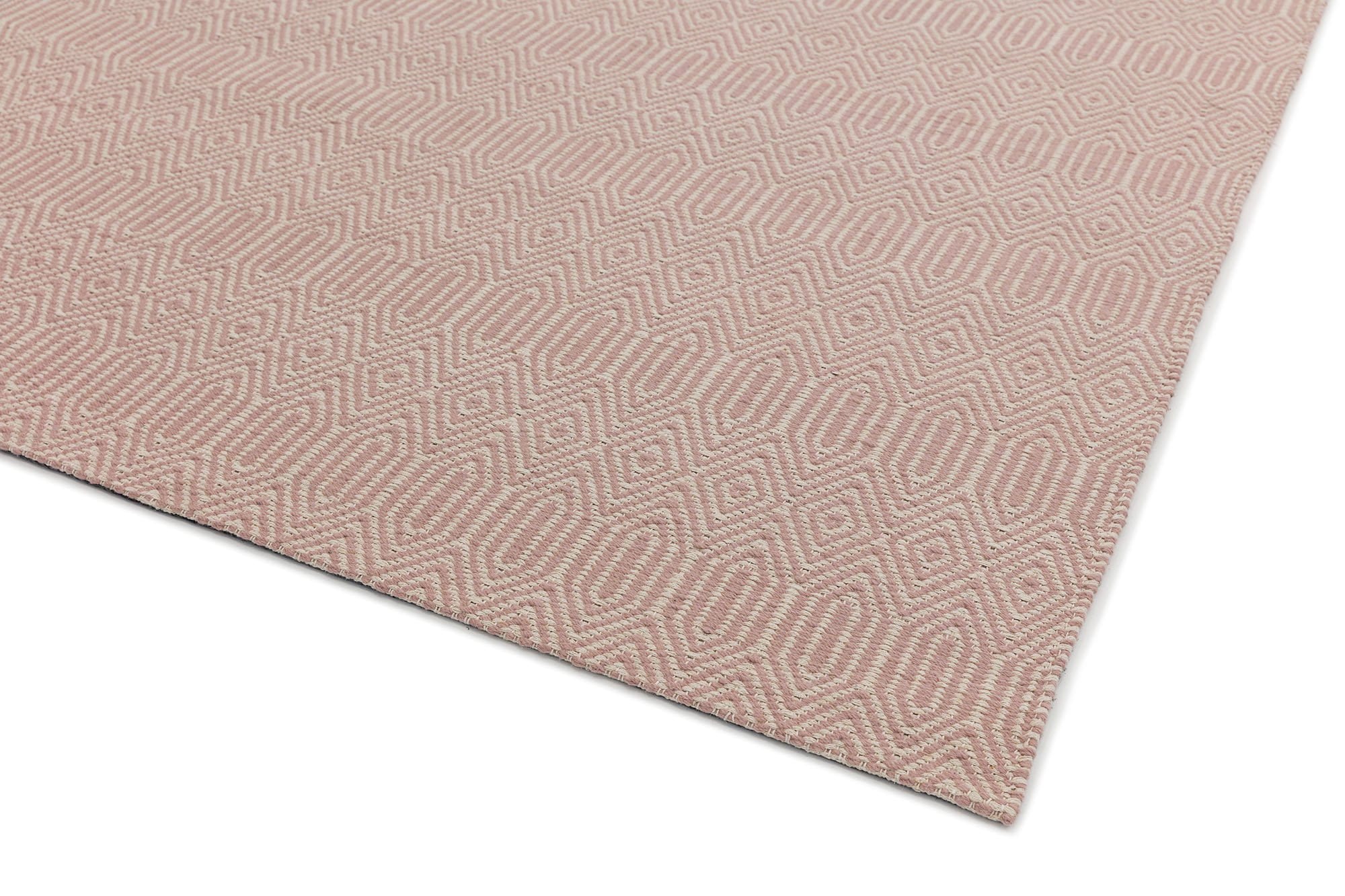 Laagpolig vloerkleed Easy Living Sloan Pink