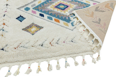Hoogpolig vloerkleed Easy Living Ariana ar09 Rhombus