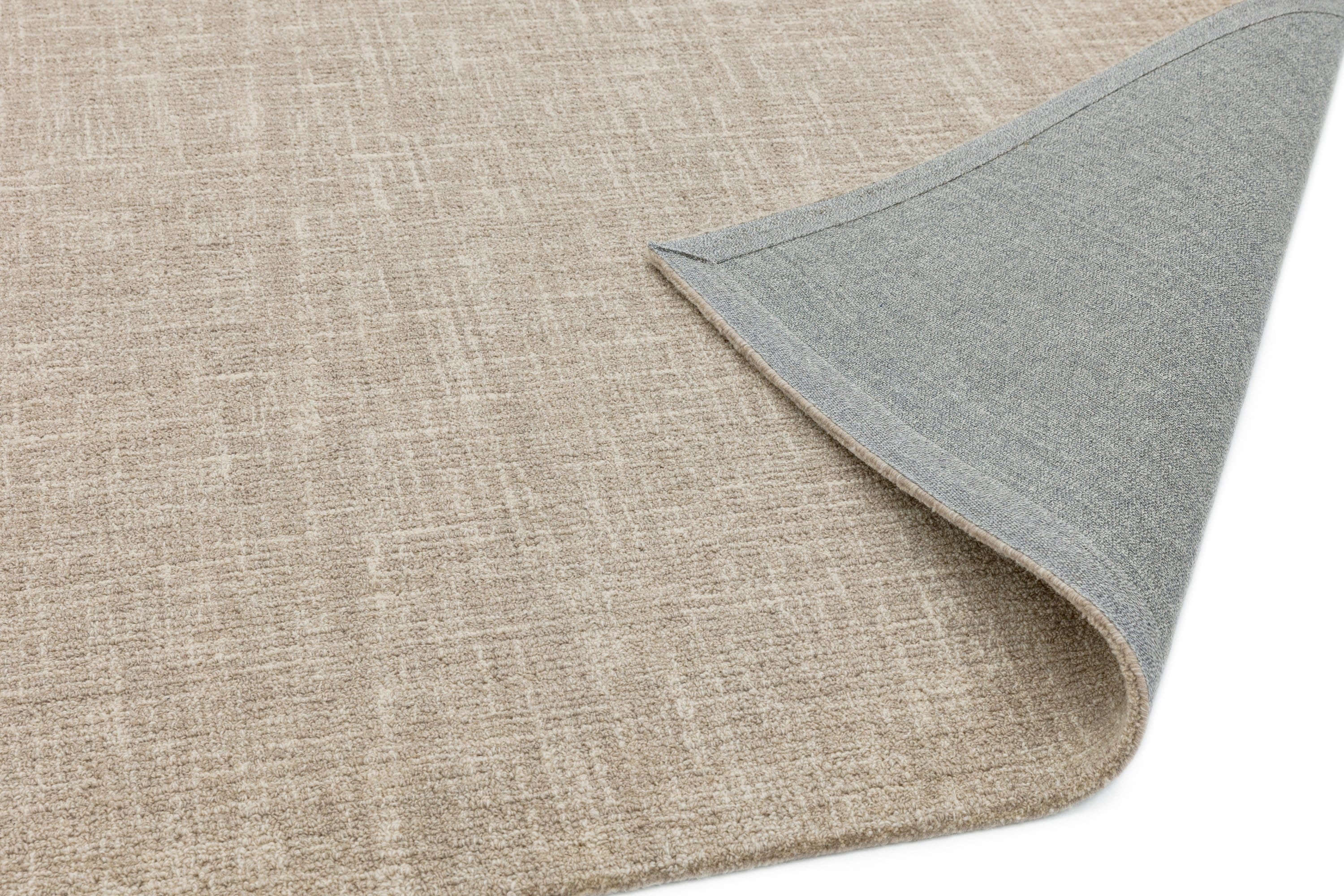 Laagpolig vloerkleed Easy Living Tweed Rug Sand