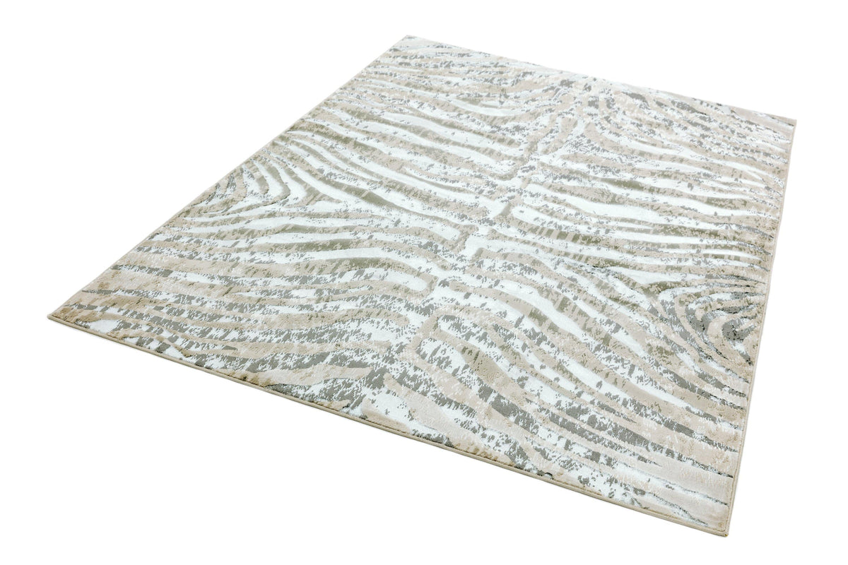 Laagpolig vloerkleed Easy Living Quantum Zebra