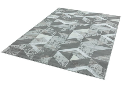 Laagpolig vloerkleed Easy Living Orion or009 Flag Silver