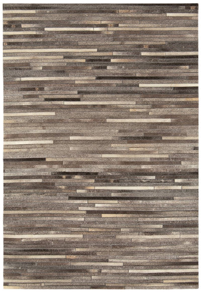 Laagpolig vloerkleed Easy Living Gaucho Rug Dark Grey Stripe