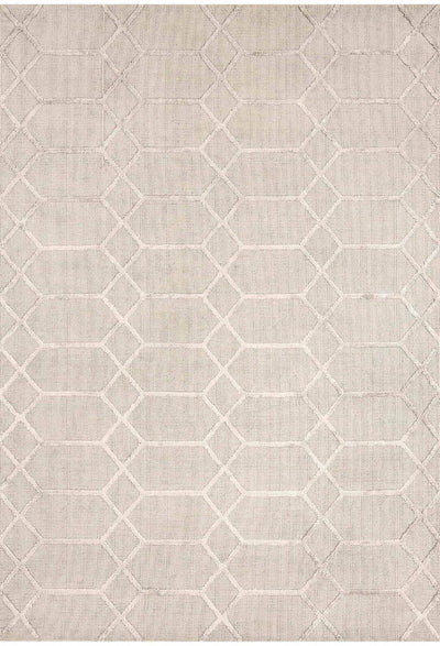Laagpolig vloerkleed Easy Living Koko Silver