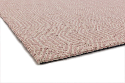 Laagpolig vloerkleed Easy Living Sloan Pink