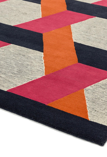 Laagpolig vloerkleed Easy Living Camden Rug Orange
