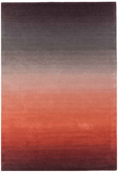 Laagpolig vloerkleed Easy Living Ombre Runner Rust