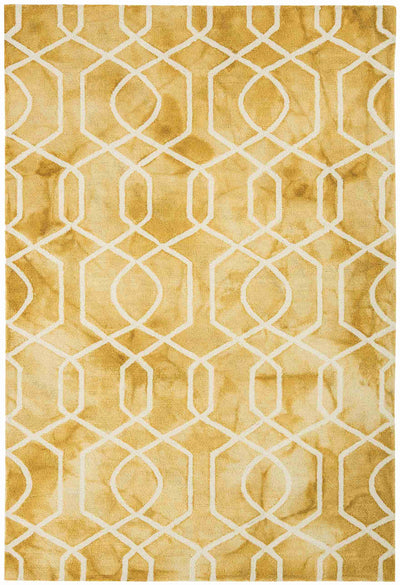 Laagpolig vloerkleed Easy Living Fresco Rug Yellow