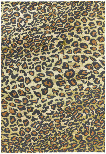Laagpolig vloerkleed Easy Living Quantum Leopard