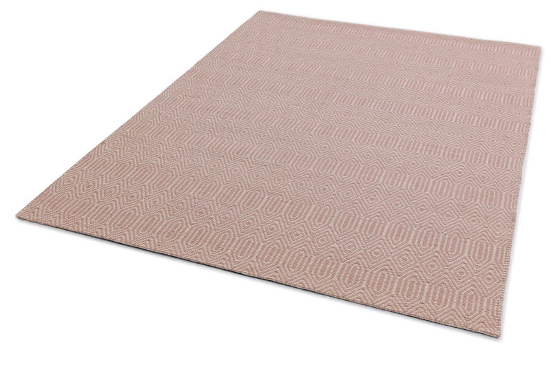 Laagpolig vloerkleed Easy Living Sloan Pink