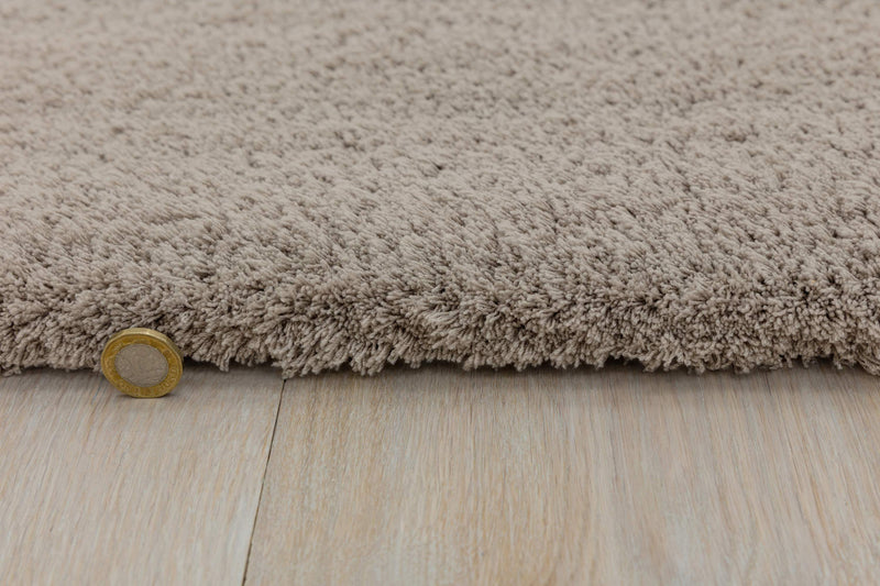 Hoogpolig vloerkleed Easy Living Lulu Soft Touch Rug Stone