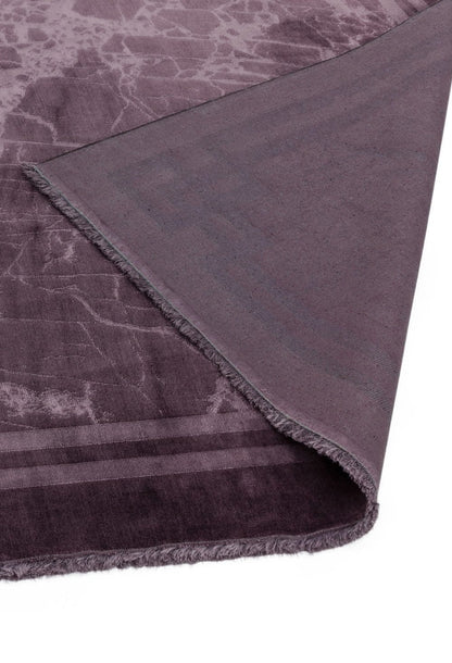 Laagpolig vloerkleed Easy Living Zehraya Purple Border