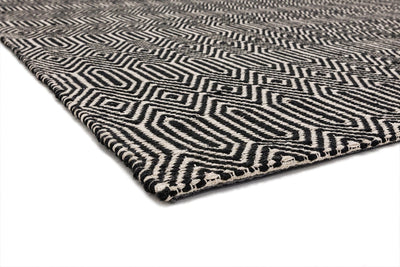 Laagpolig vloerkleed Easy Living Sloan Black