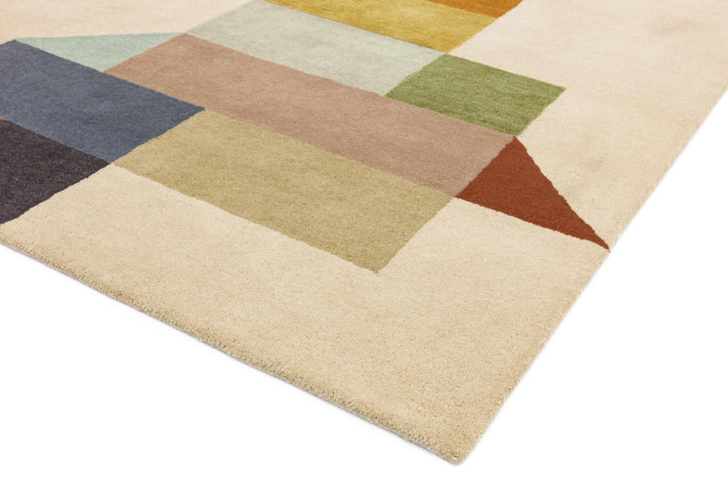 Laagpolig vloerkleed Easy Living Reef modern Multi
