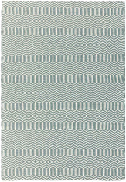 Laagpolig vloerkleed Easy Living Sloan Duck Egg