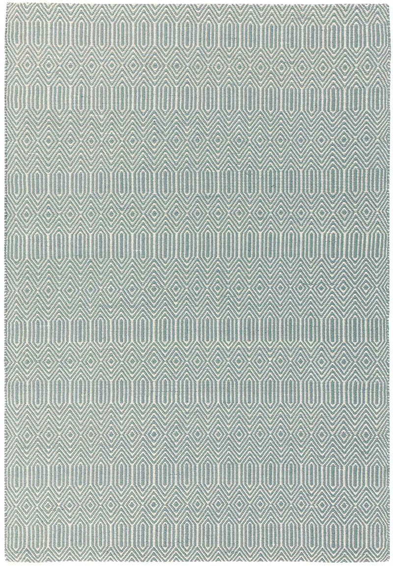 Laagpolig vloerkleed Easy Living Sloan Duck Egg