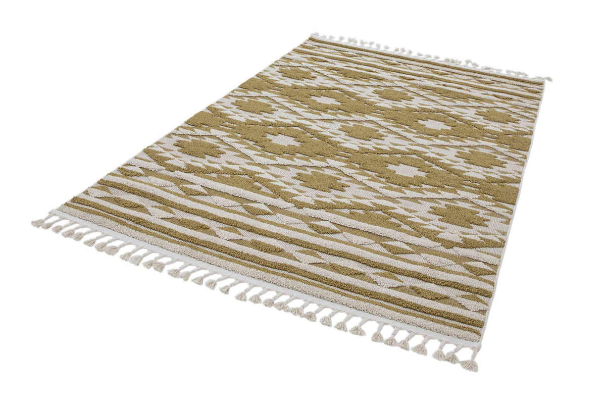 Laagpolig vloerkleed Easy Living Taza Ochre