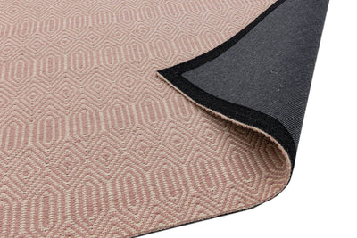 Laagpolig vloerkleed Easy Living Sloan Pink
