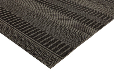 Vloerkleed Easy Living Varanda Black Stripe